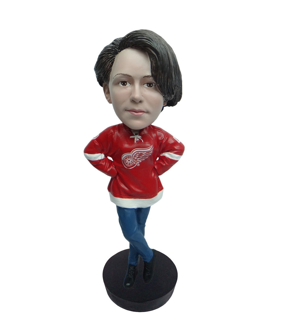 Detroit Red Wings Female Fan Standard Base
