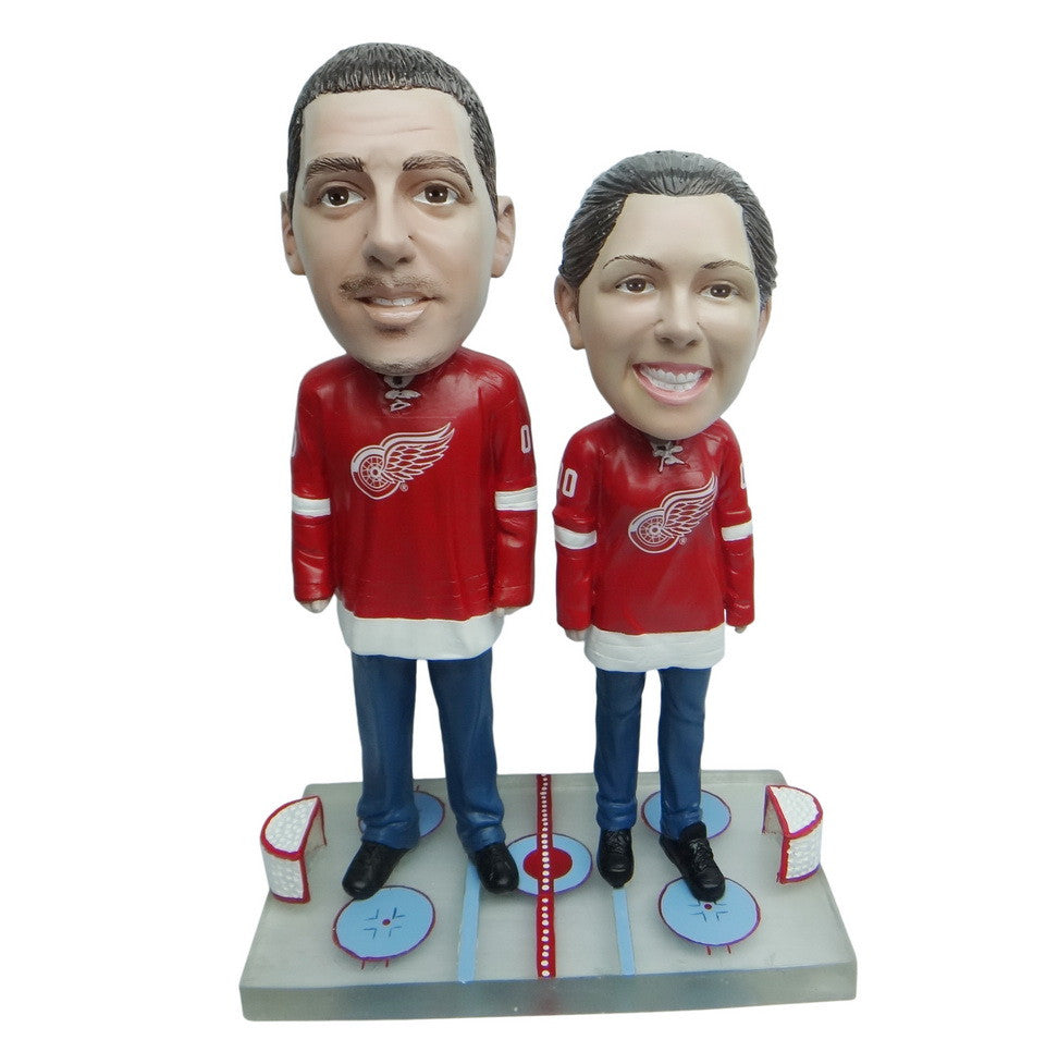 Detroit Red Wings Male and Female Fans