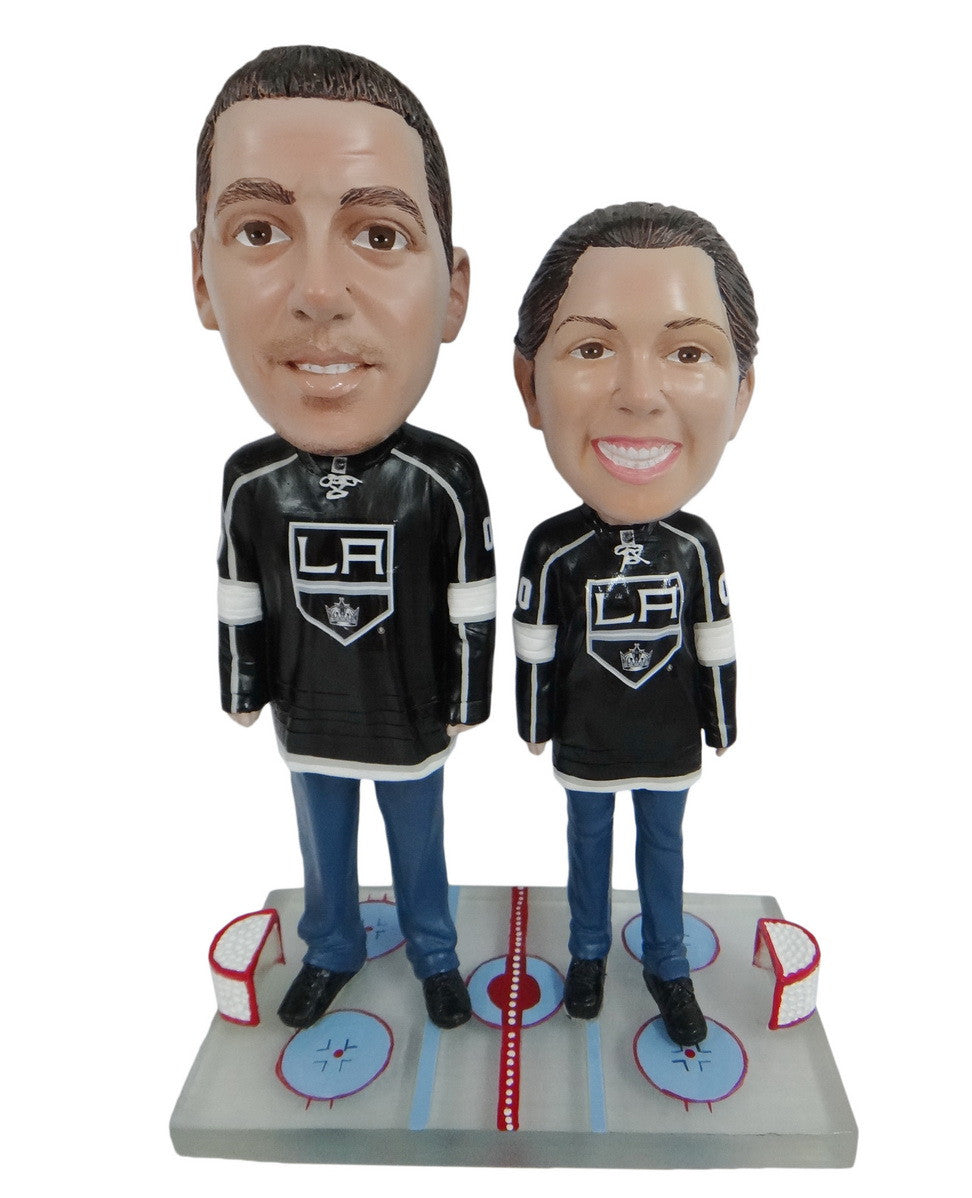 Los Angeles Kings Male and Female Fans
