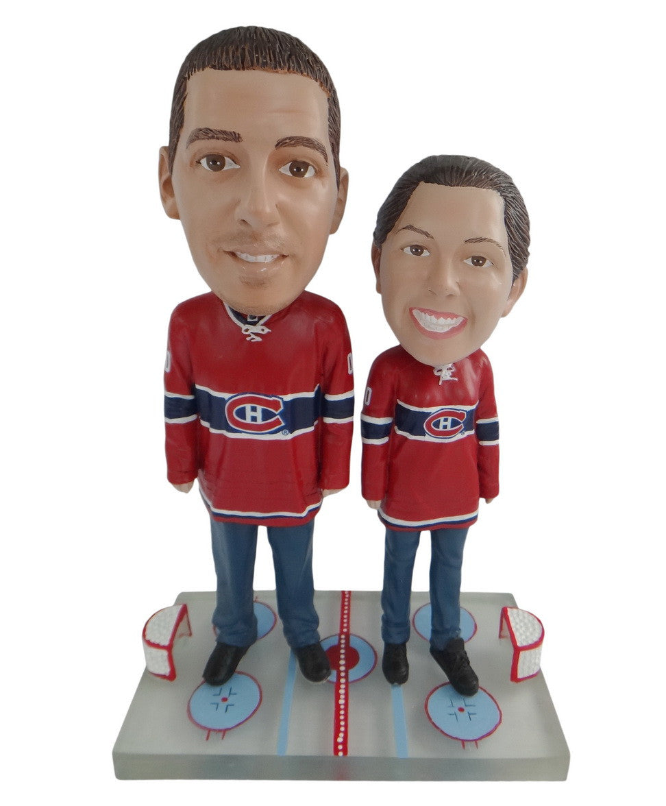 Montreal Canadiens Male and Female Fans