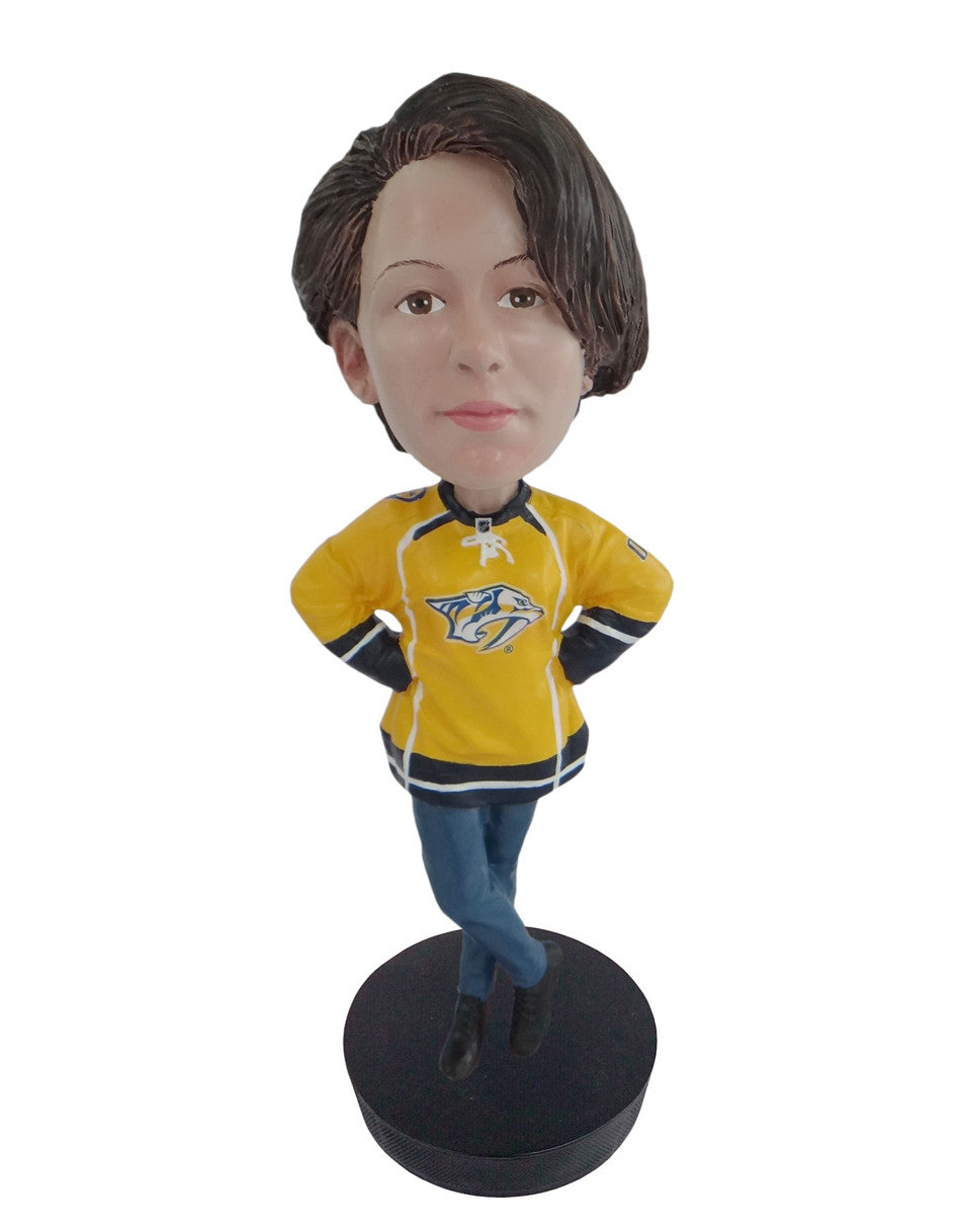 Nashville Predators Female Fan Standard Base