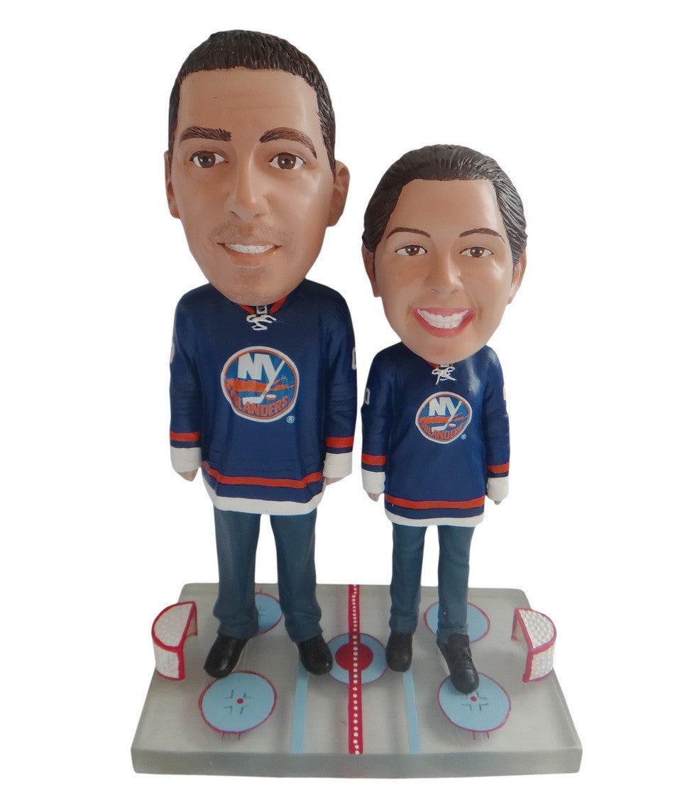 New York Islanders Male and Female Fans