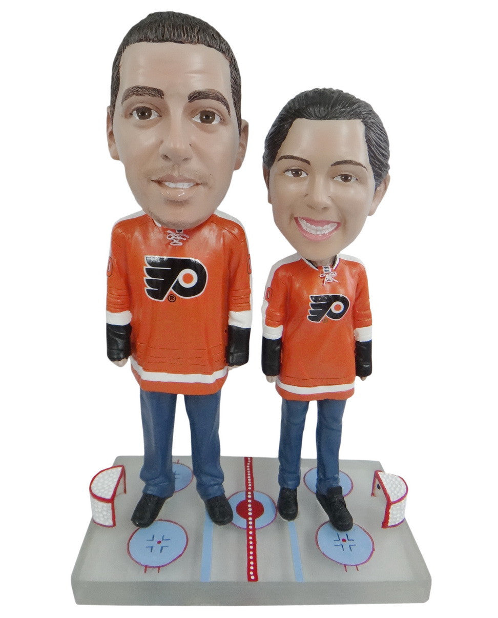 Philadelphia Flyers Male and Female Fans