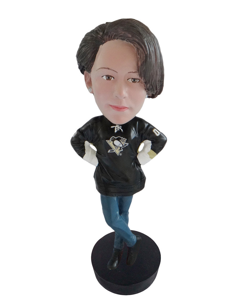 Pittsburgh Penguins Female Fan Standard Base