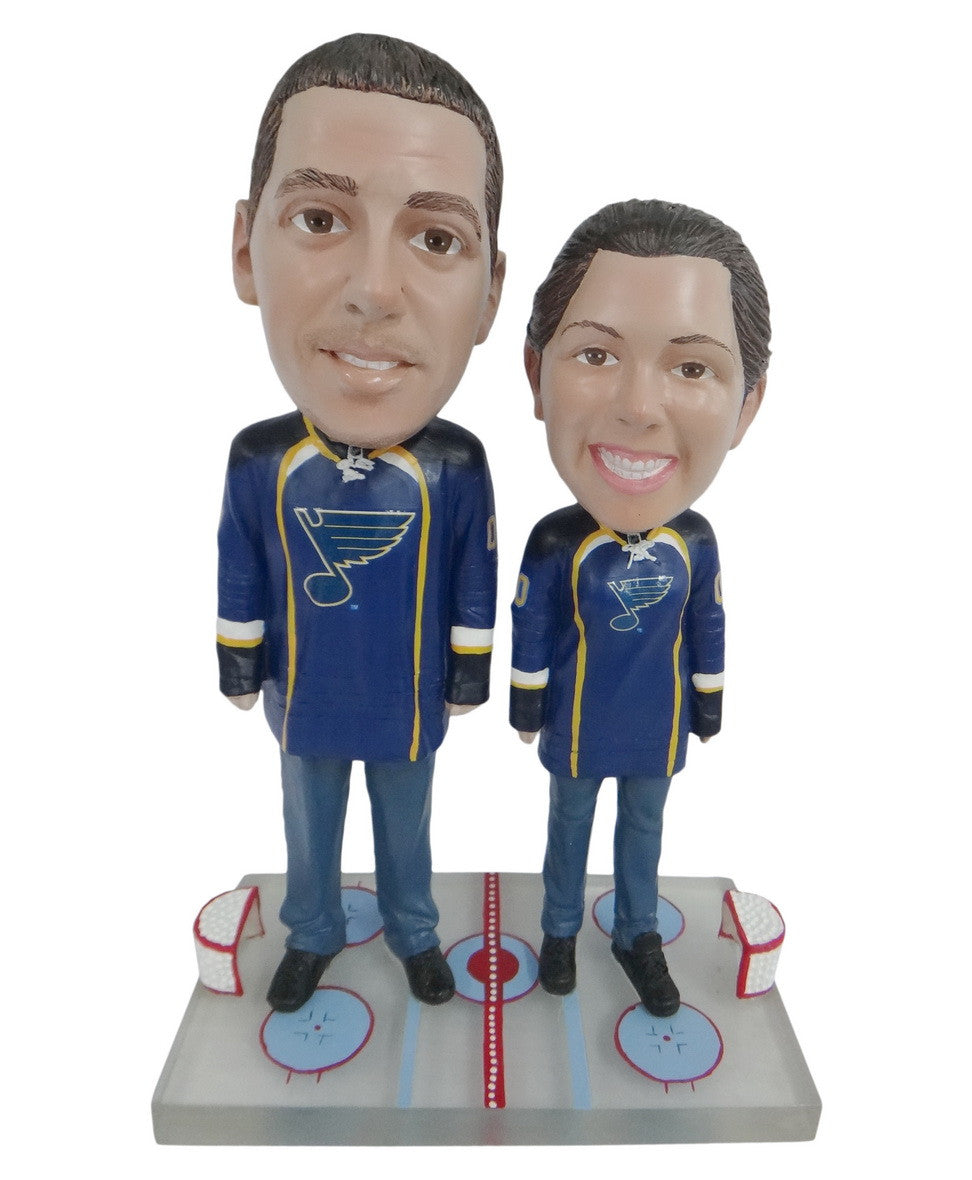 St Louis Blues Male and Female Fans