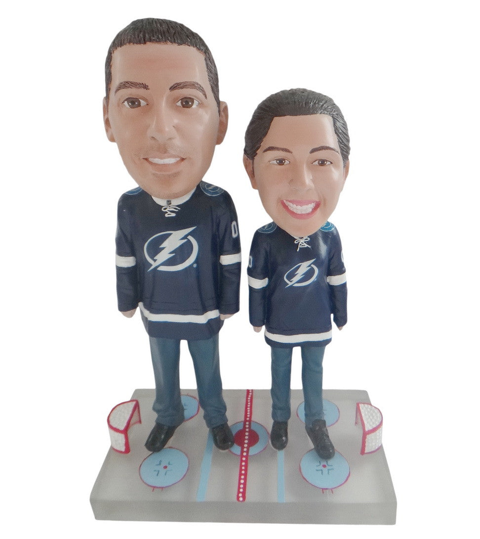 Tampa Bay Lightning Male and Female Fans