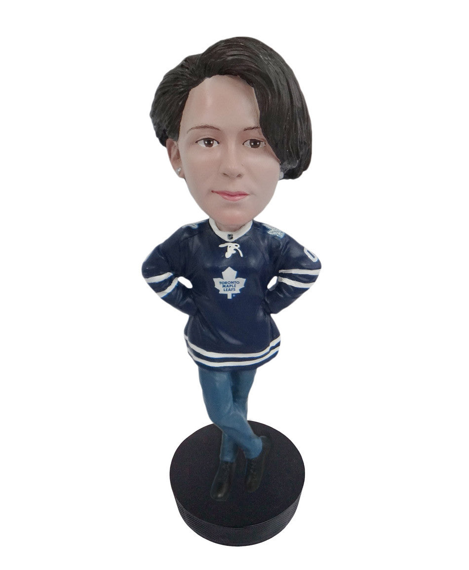 Toronto Maple Leafs Female Fan Standard Base