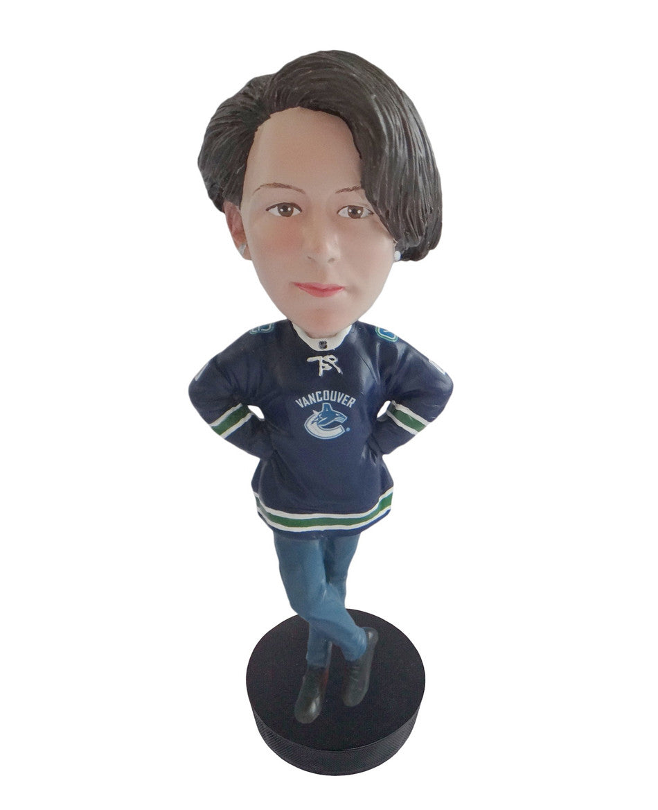 Vancouver Canucks Female Fan Standard Base