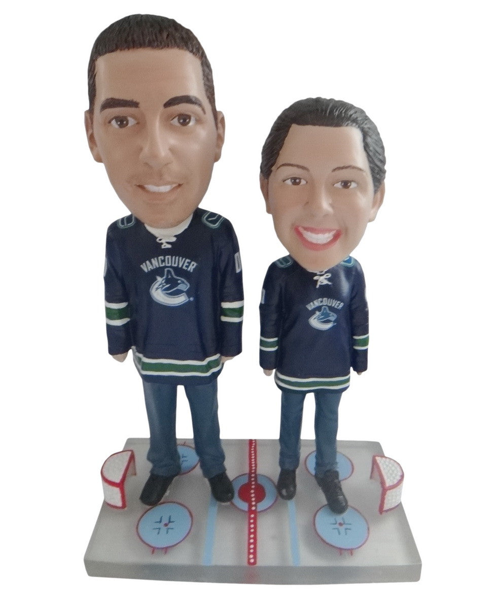 Vancouver Canucks Male and Female Fans