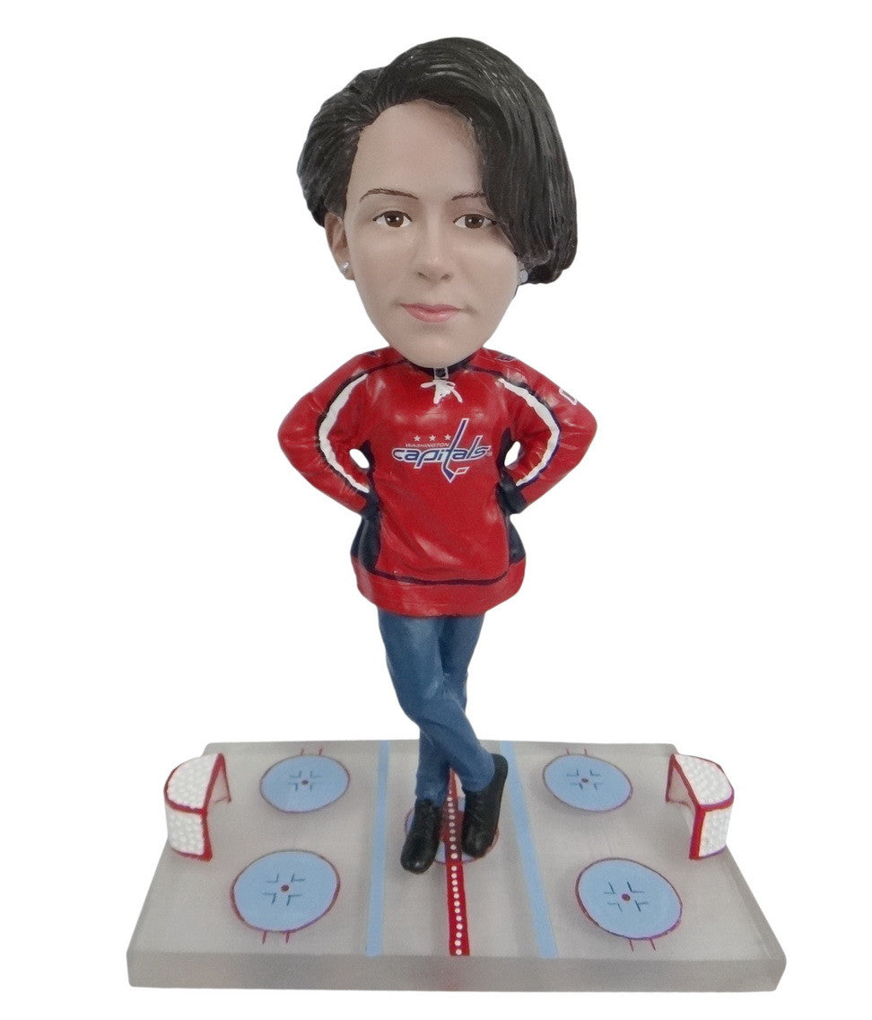 Washington Capitals Female Fan