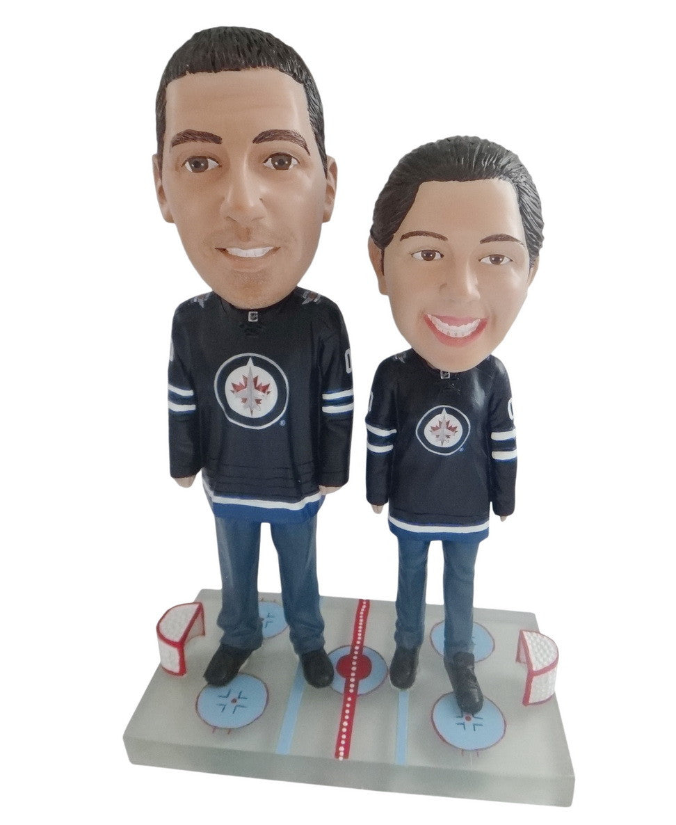 Winnipeg Jets Male and Female Fans
