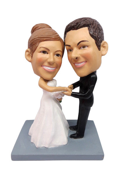 Couple Wedding Ring Ceremony