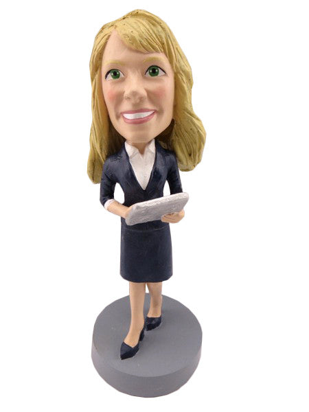 Female Executive with Ipad