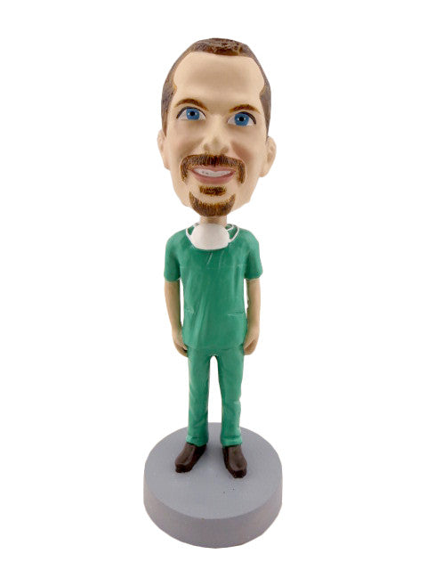 Male Doctor in Scrubs