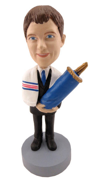 Religious Bar Mitzvah Boy