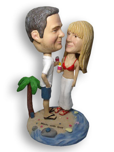 Couple, Deserted Island Romance