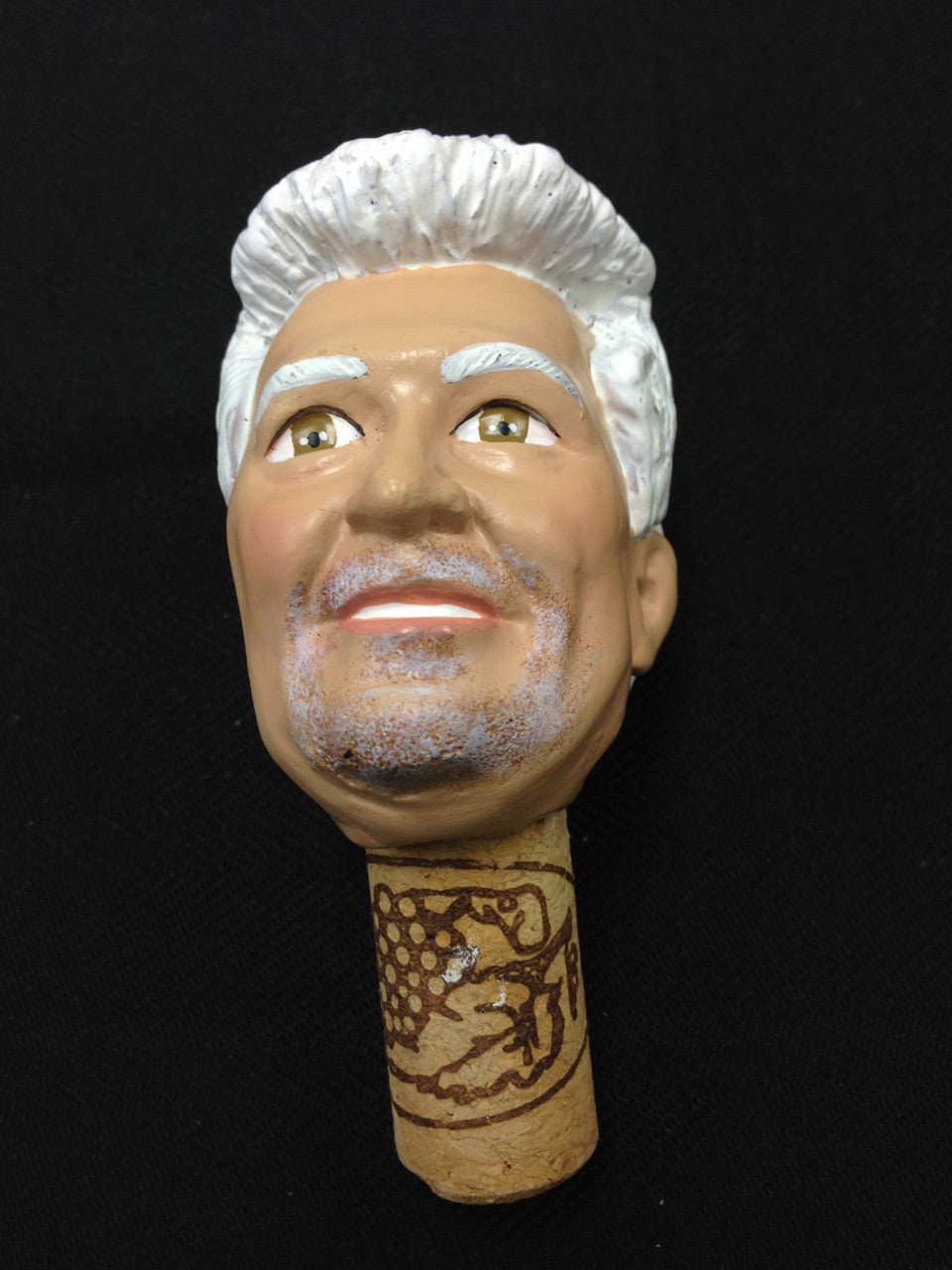Custom Head On Wine Bottle Stopper
