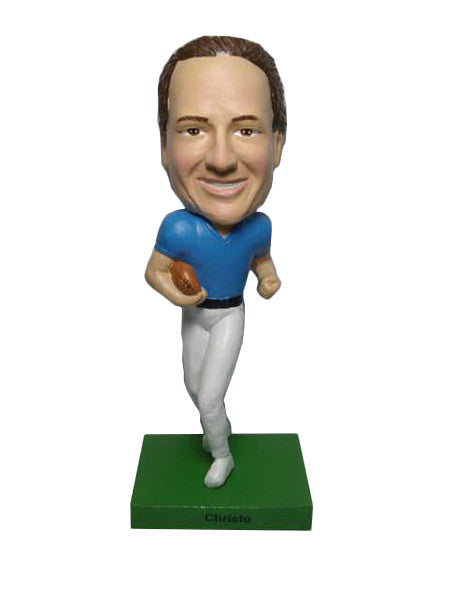 Football Striking A Pose